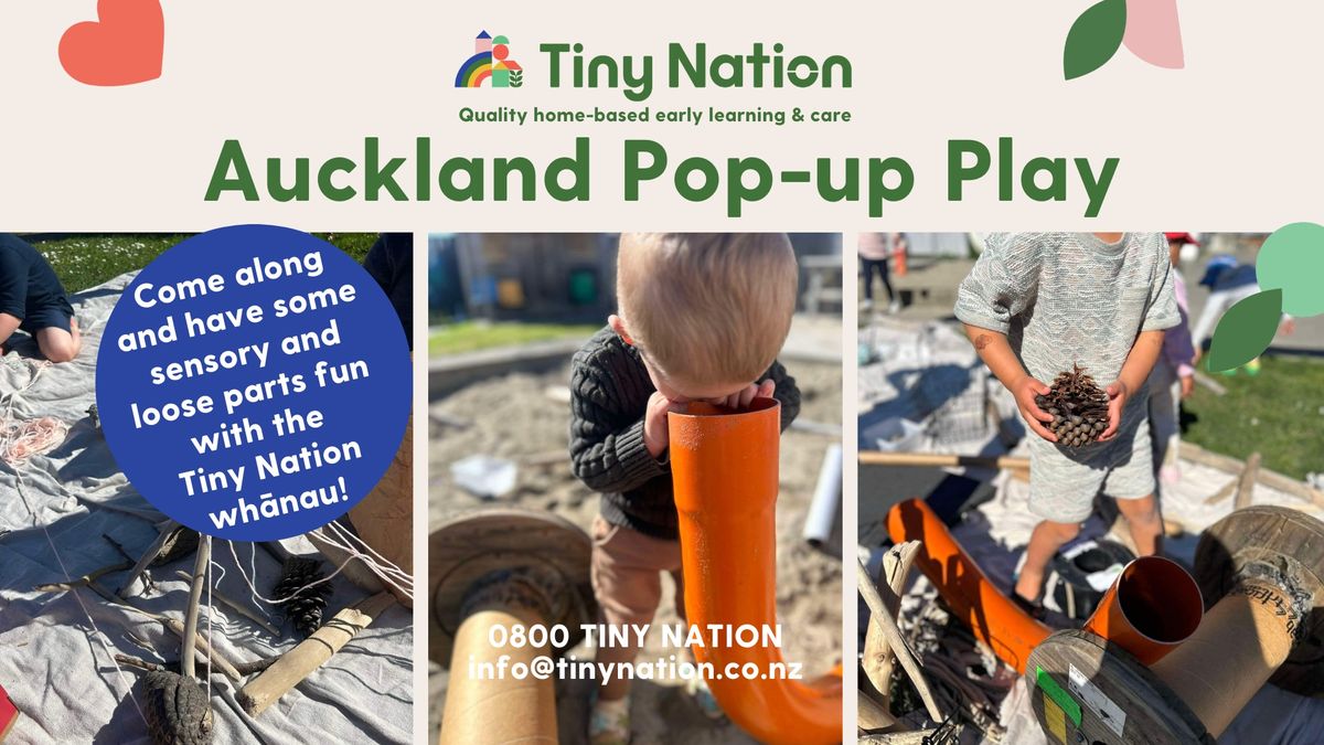 Tiny Nation Auckland Pop-up Play