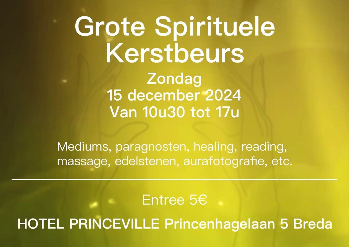 grote spirituele kerstbeurs