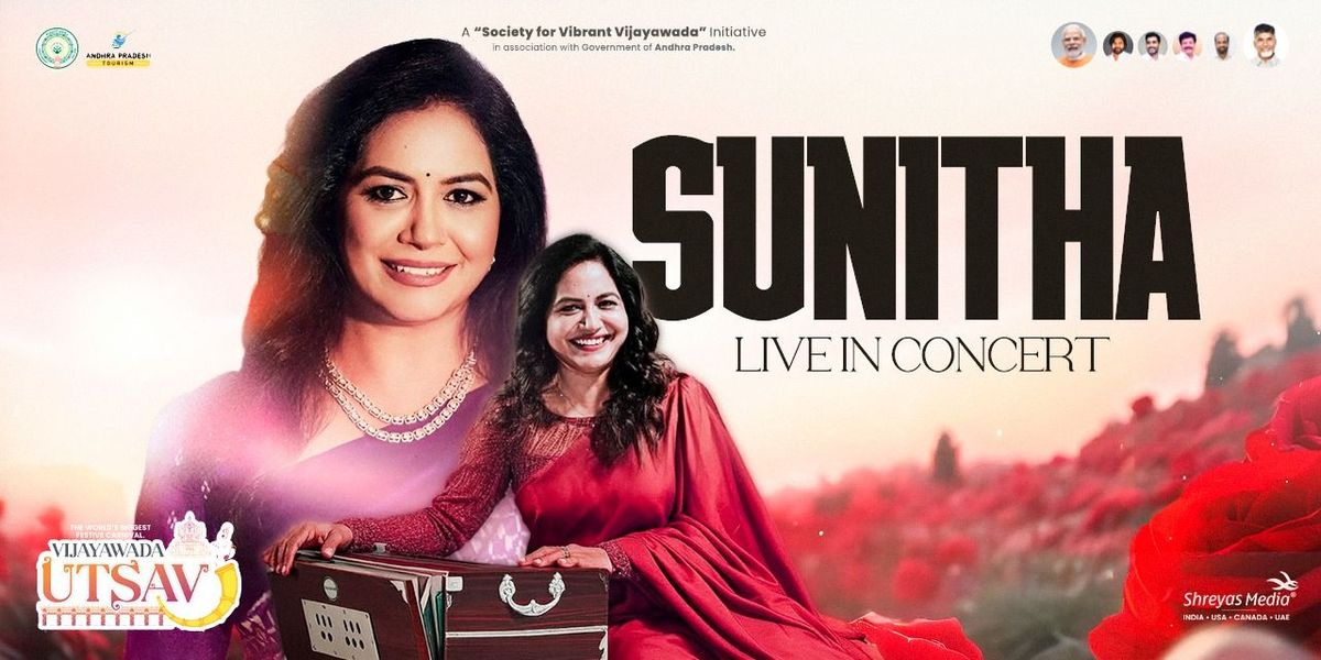 Sunitha Live In Concert - Vijayawada Utsav