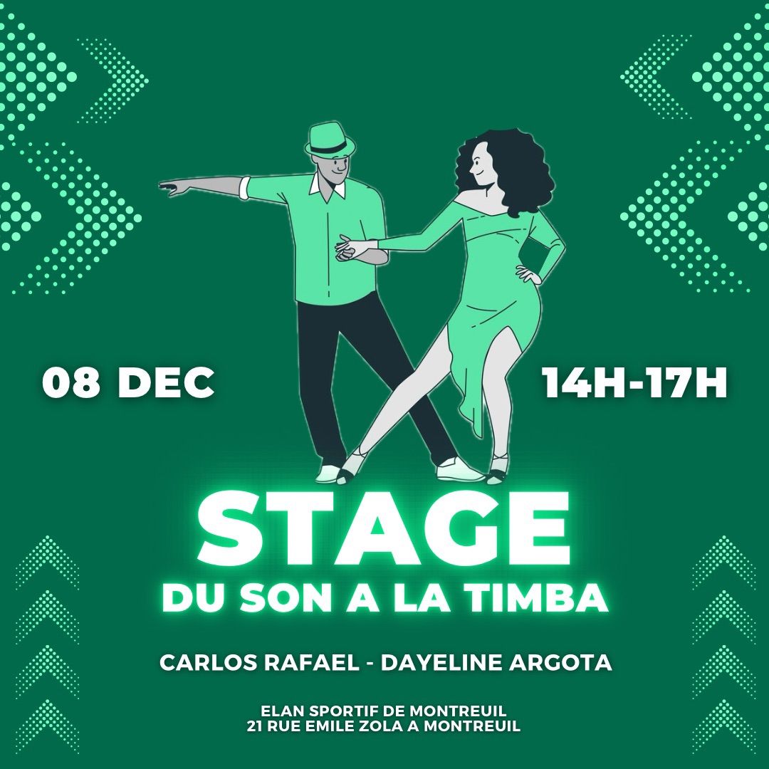 Stage du Son \u00e0 la Timba avec Carlos et Dayeline