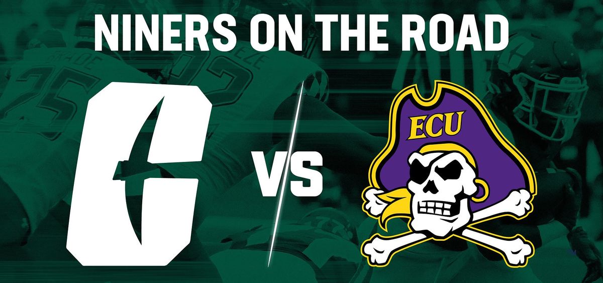 East Carolina Pirates at UNC Charlotte 49ers Football