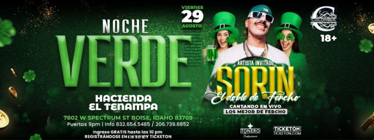 NOCHE VERDE  EN BOISE