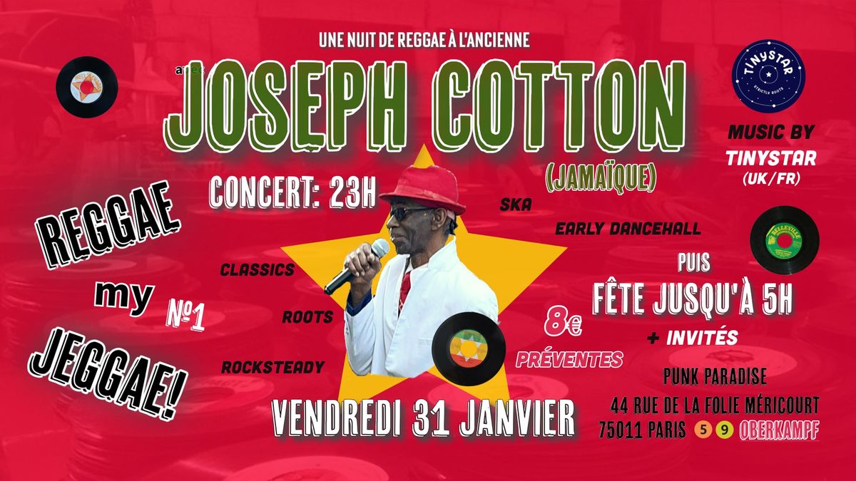 Joseph Cotton (JAMA\u00cfQUE) x Tinystar: Reggae my Jeggae! #1