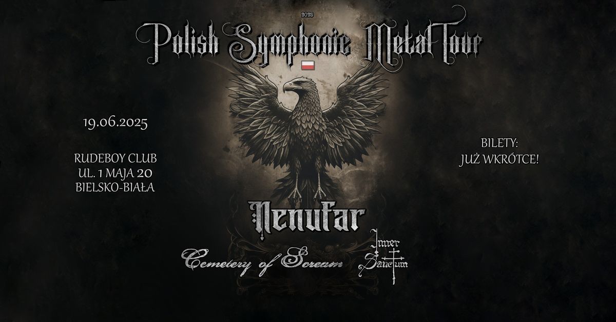 Nenufar | Cemetery of Scream | Inner Sanctum | Polish Symphonic Metal Tour | Bielsko-Bia\u0142a 