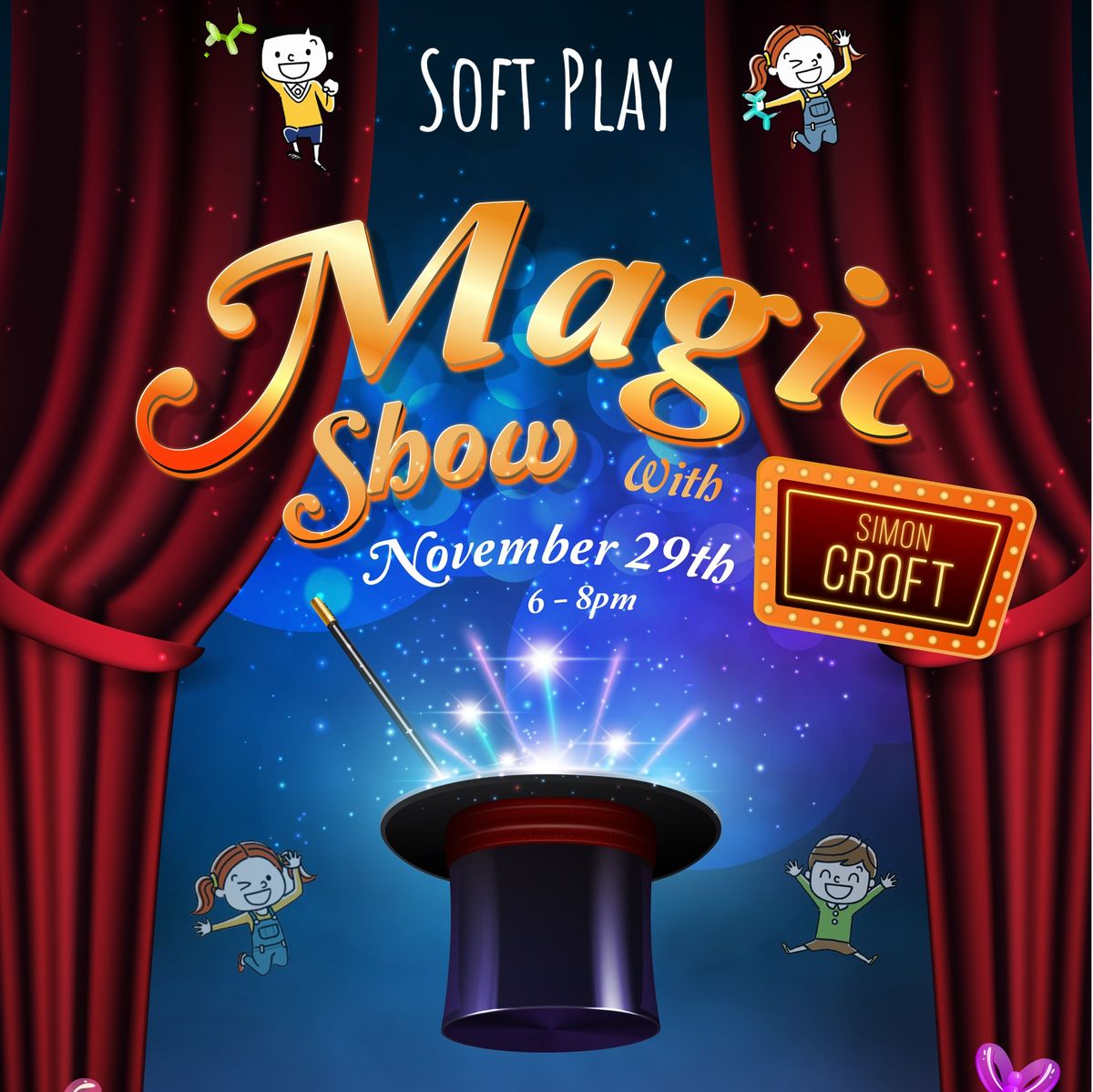 The Soft Play Magic Show with Simon Croft (Festive Edition!)