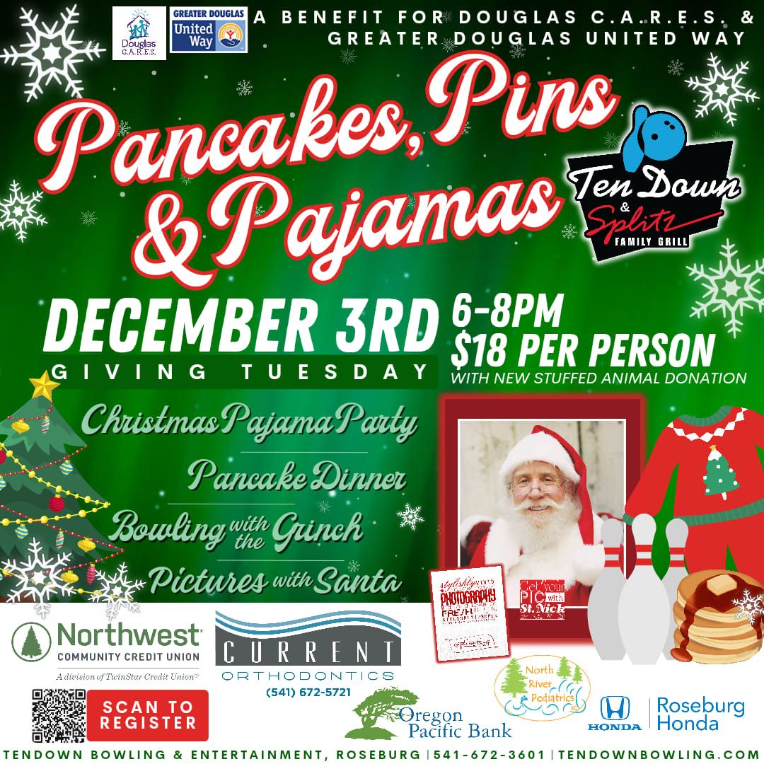 Pancakes, Pins & Pajamas: Holiday Fun & Giving