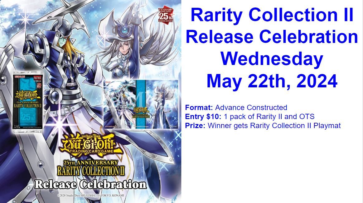 Rarity Collection II Release Celebration Tournament