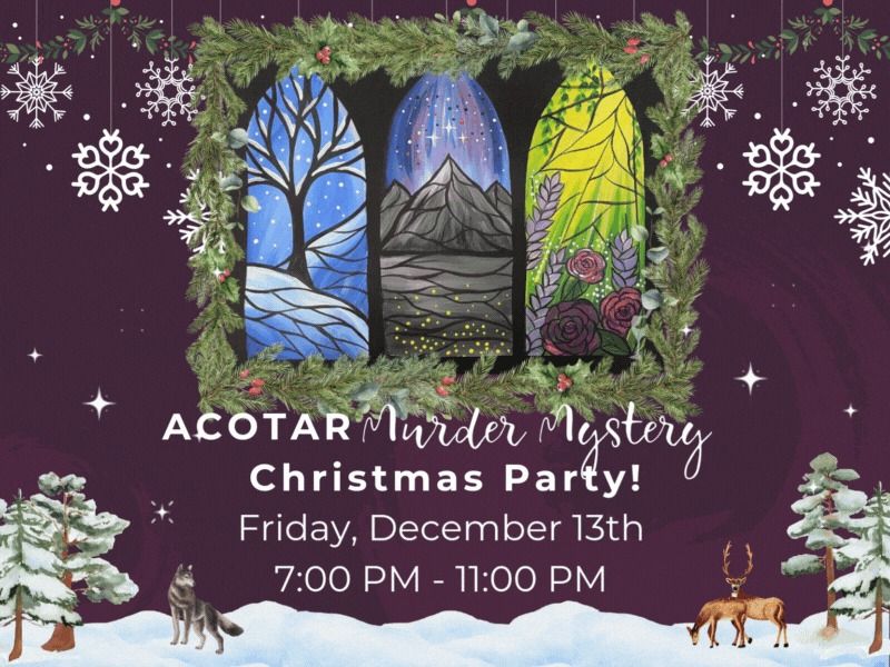 ACOTAR Murder Mystery Christmas Party!