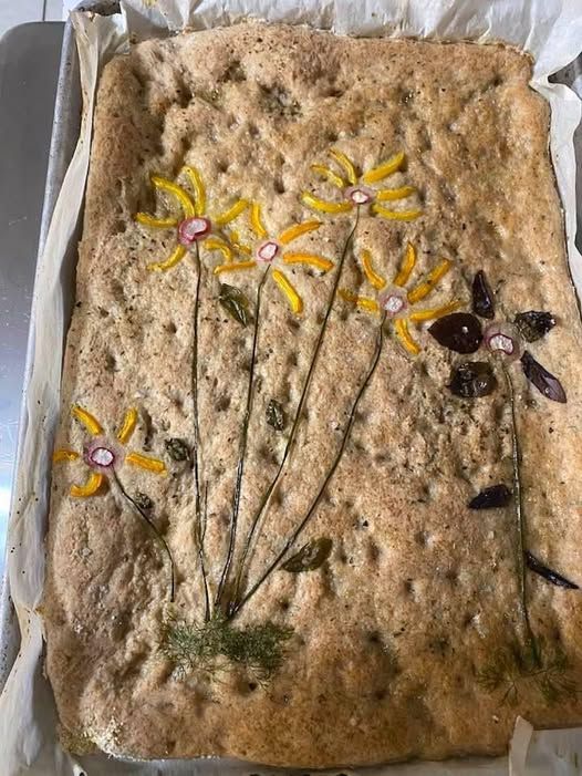 Gluten-Free Sourdough Focaccia with Lisa