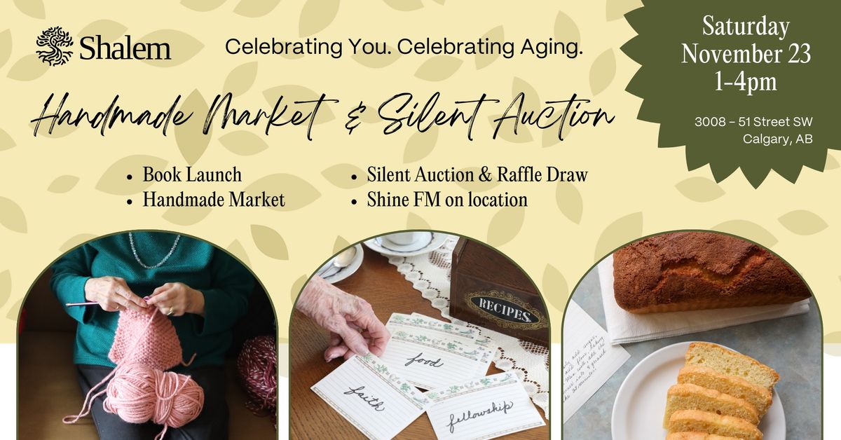 Shalem Open House: Handmade Market & Silent Auction