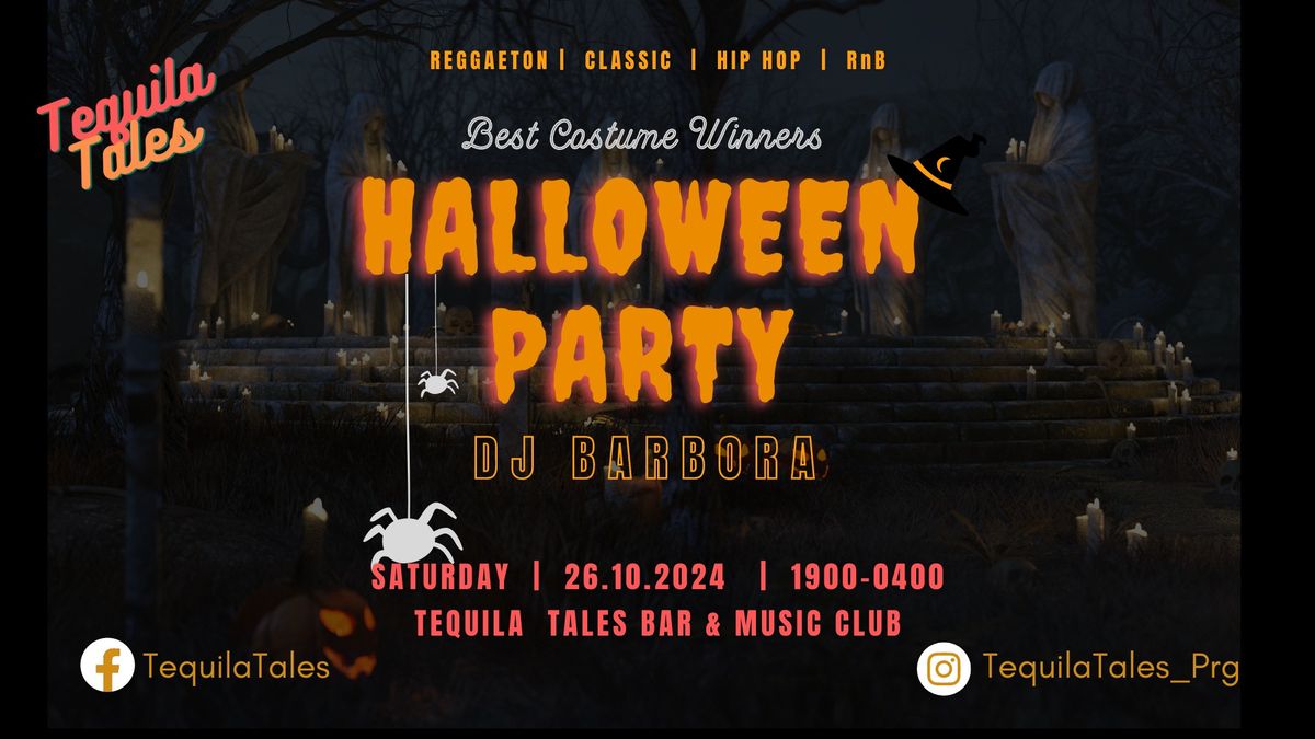 Halloween Party \/\/ DJ BARBORA \/\/ Reggaeton-Classic-HIP-HOP-RnB