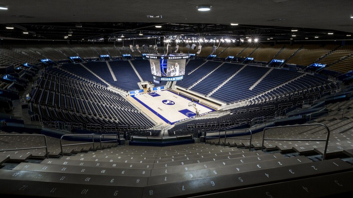 Southern Utah Thunderbirds at BYU Cougars Gymnastics at Marriott Center