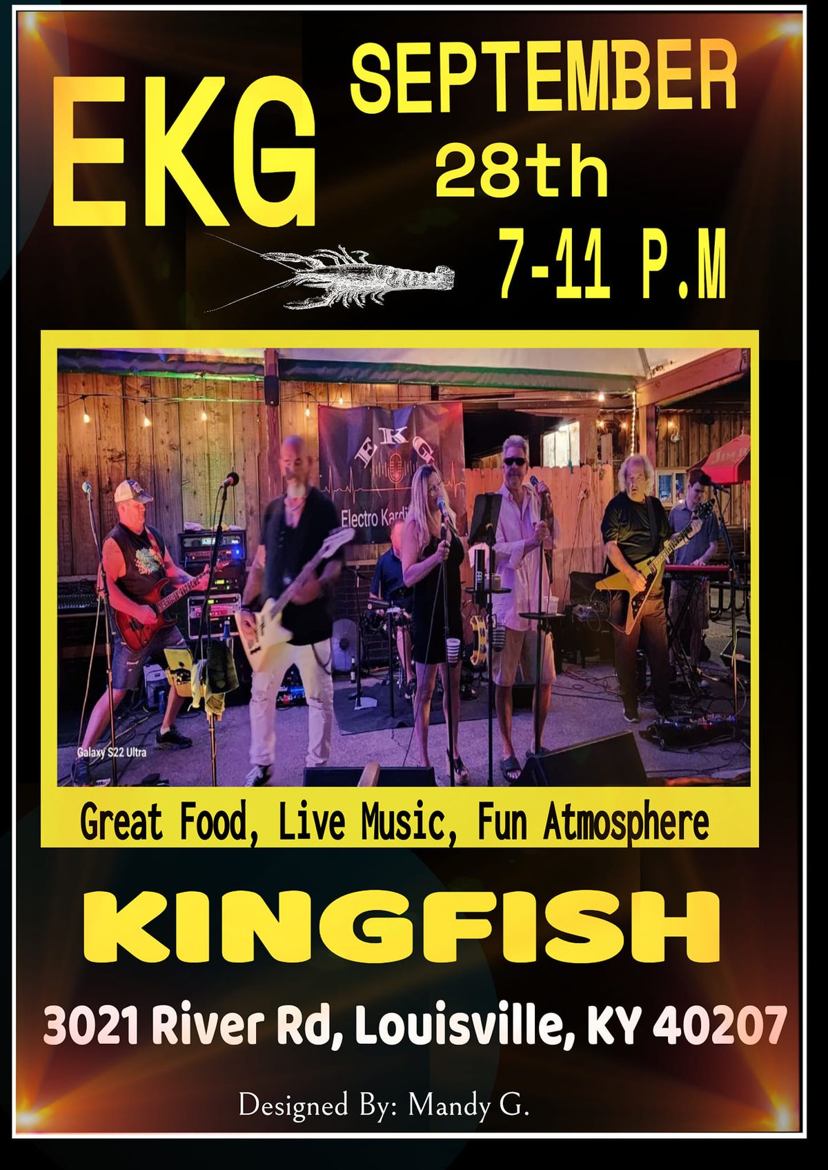 EKG Live at Kingfish Louisville (River Road)