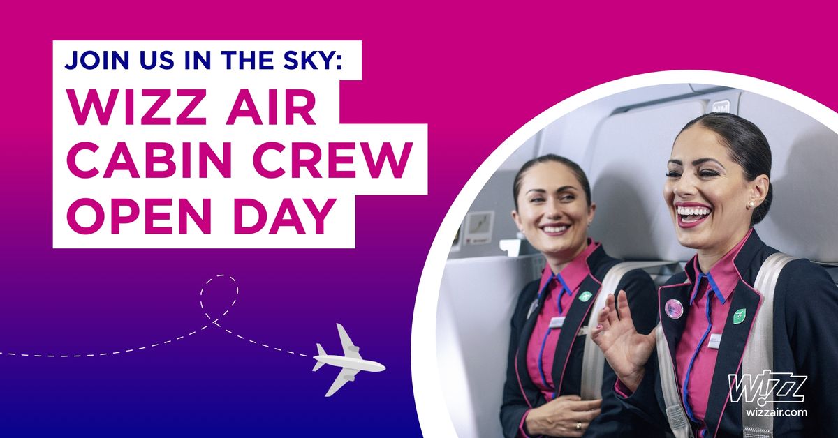 Wizz Air Cabin Crew Recruitment Day in London, Luton