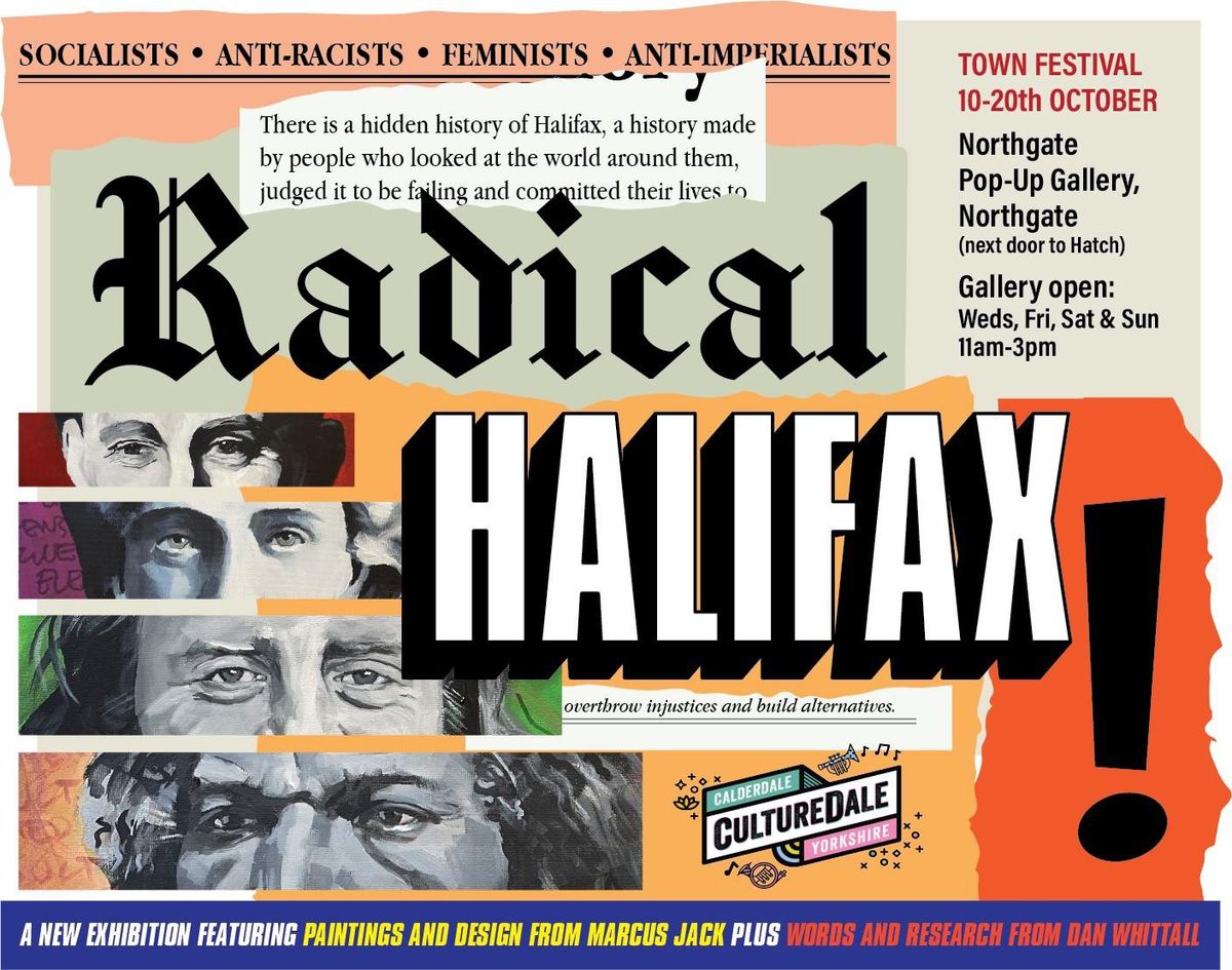 Town Festival of Music & Words: Radical Halifax a talk by Dan Whittall