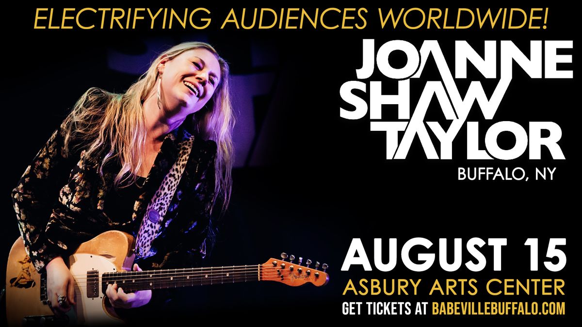 JOANNE SHAW TAYLOR - Live in Buffalo, NY on August 15th
