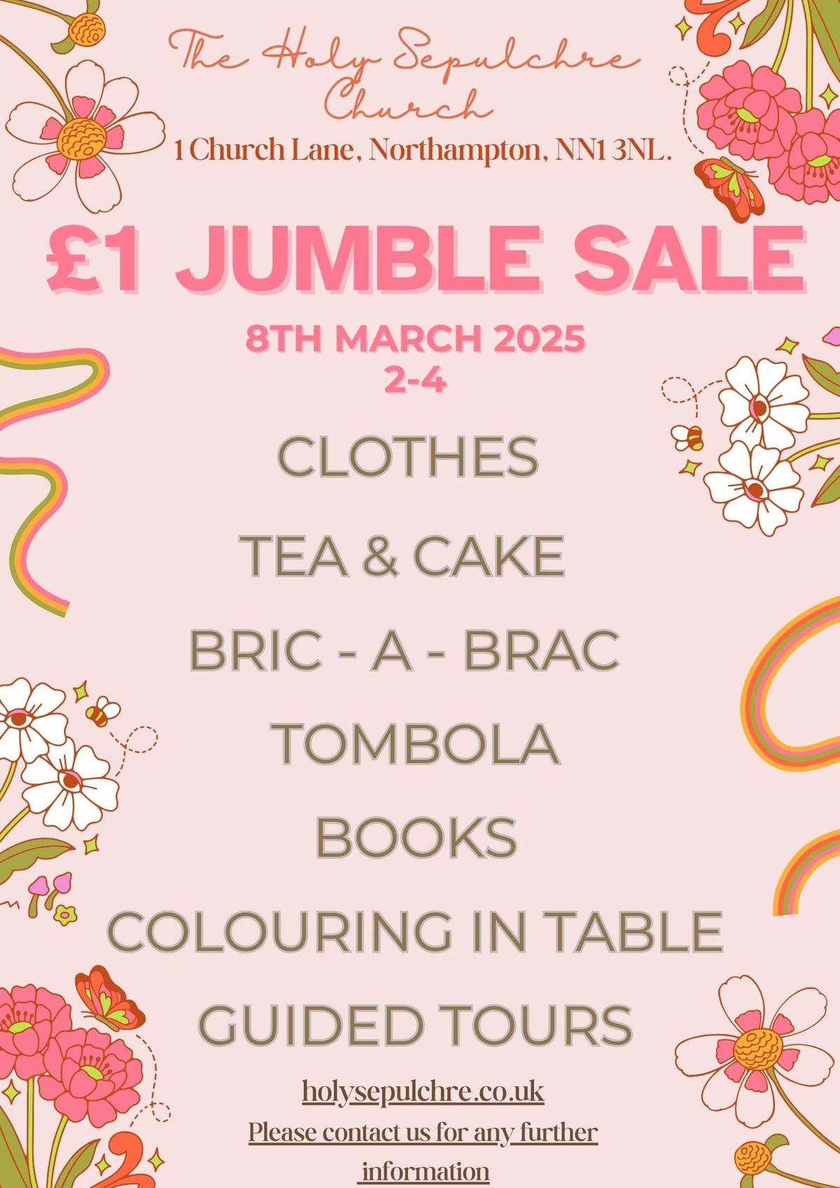 Open Day, Jumble Sale, Children's Activities & Lots More 