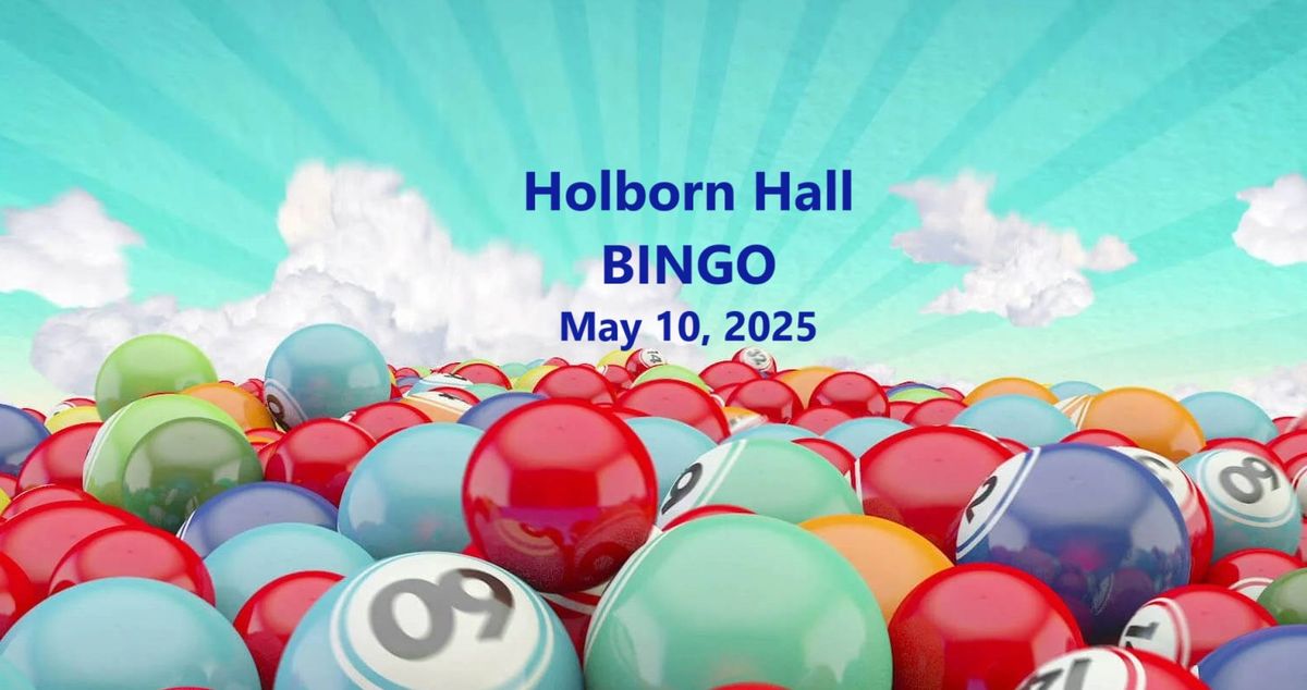 Holborn Hall May BINGO