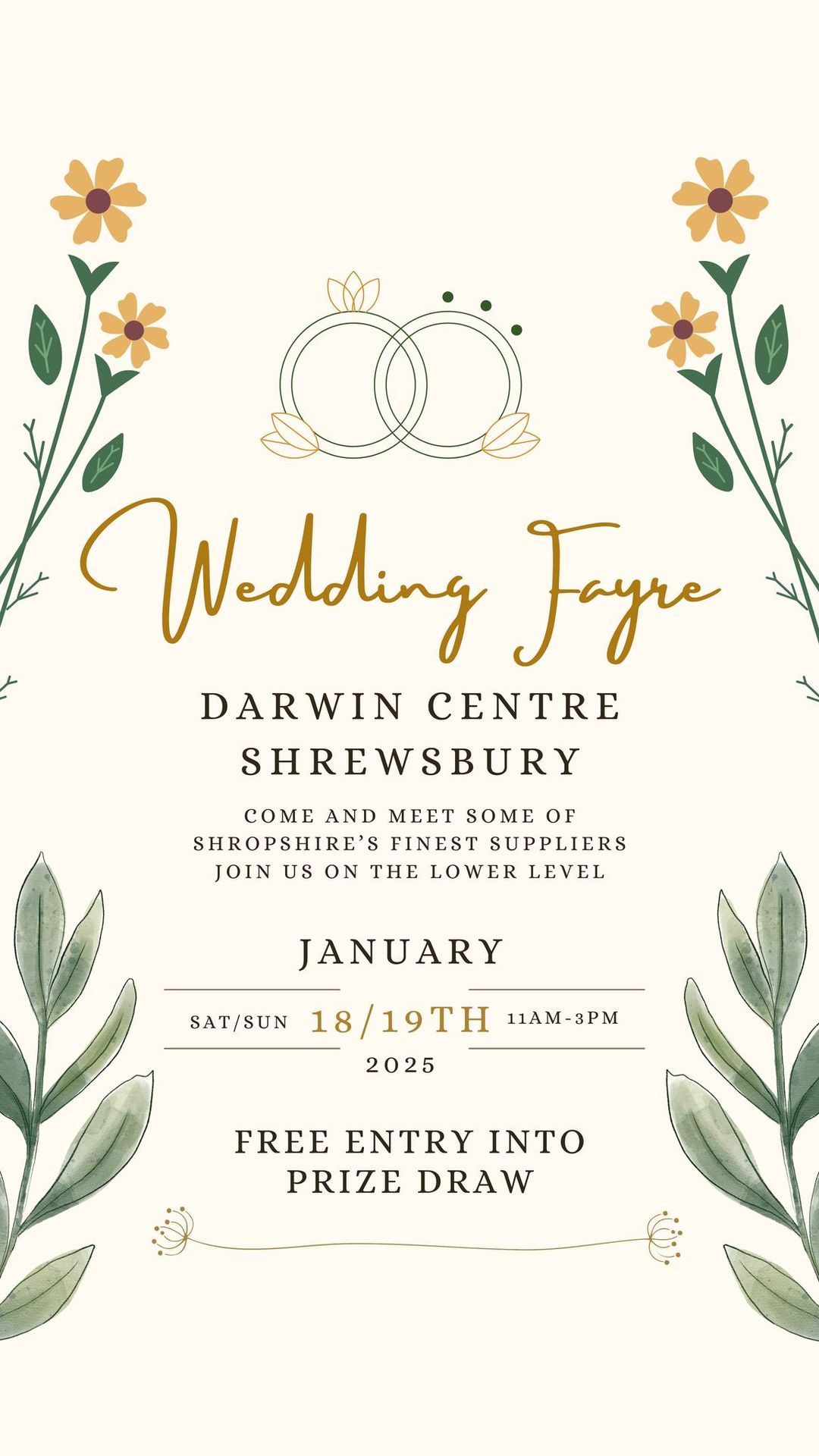 Wedding Fayre - Darwin Shopping Centre Shrewsbury