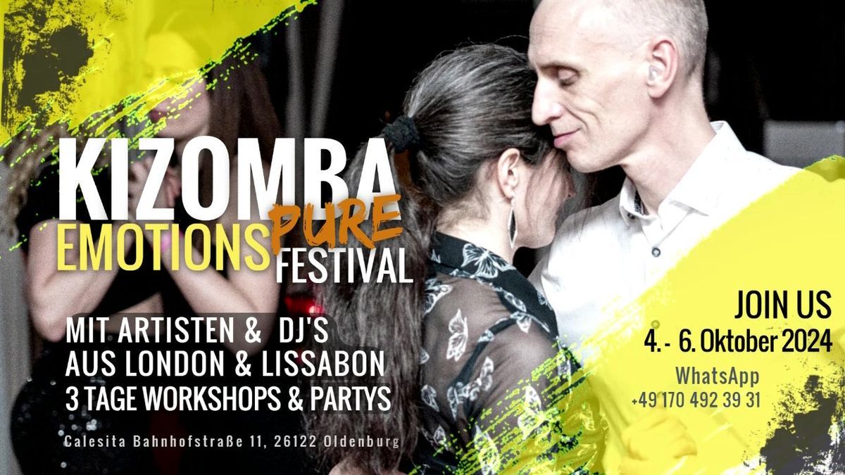 Kizomba Pure Emotions Festival in Oldenburg 