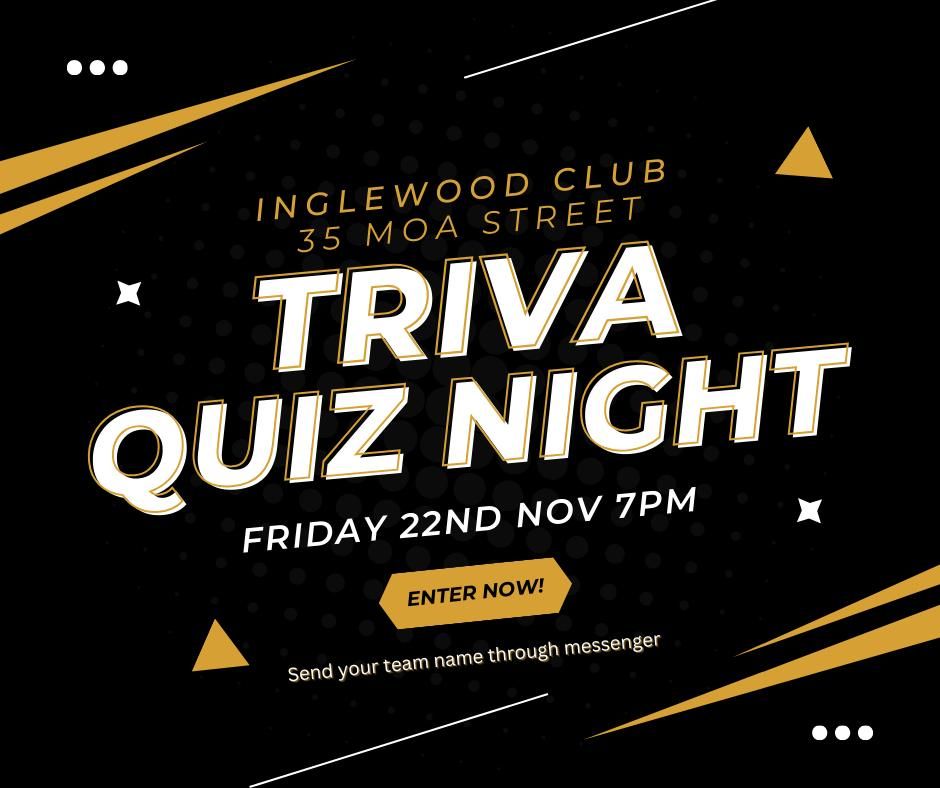 Trivia\/Quiz Night!