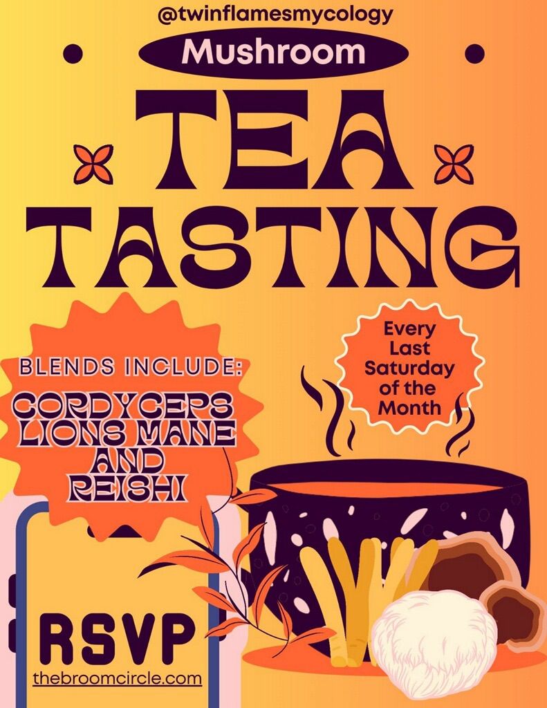 Twin Flames Mycology | Mushroom Tea Tasting