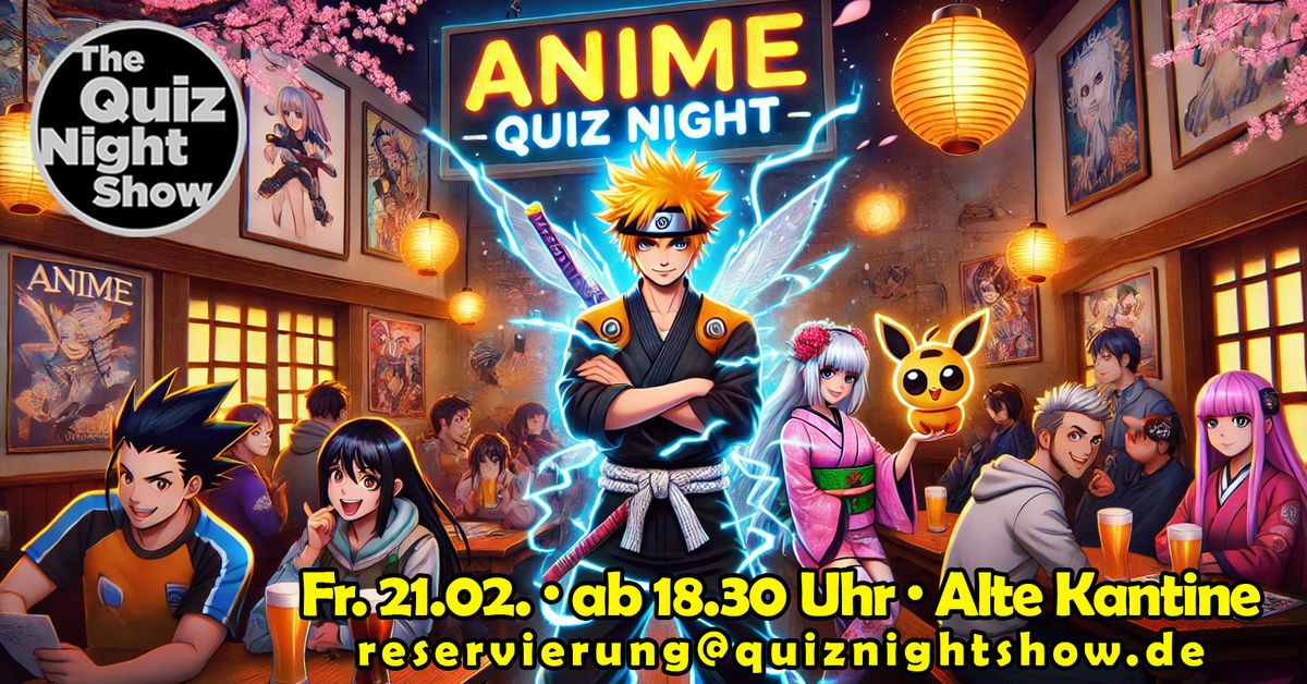 Quiz Night Show #505 \/\/ Anime & Cartoon-Spezial (Filme und Serien)