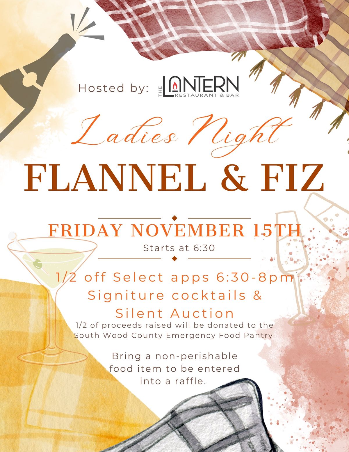 Ladies Night: Flannel and Fiz