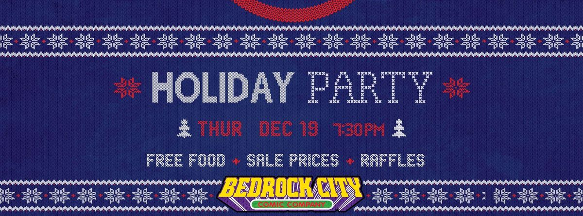 \ud83c\udf84HOLIDAY PARTY\ud83c\udf84 at Bedrock City