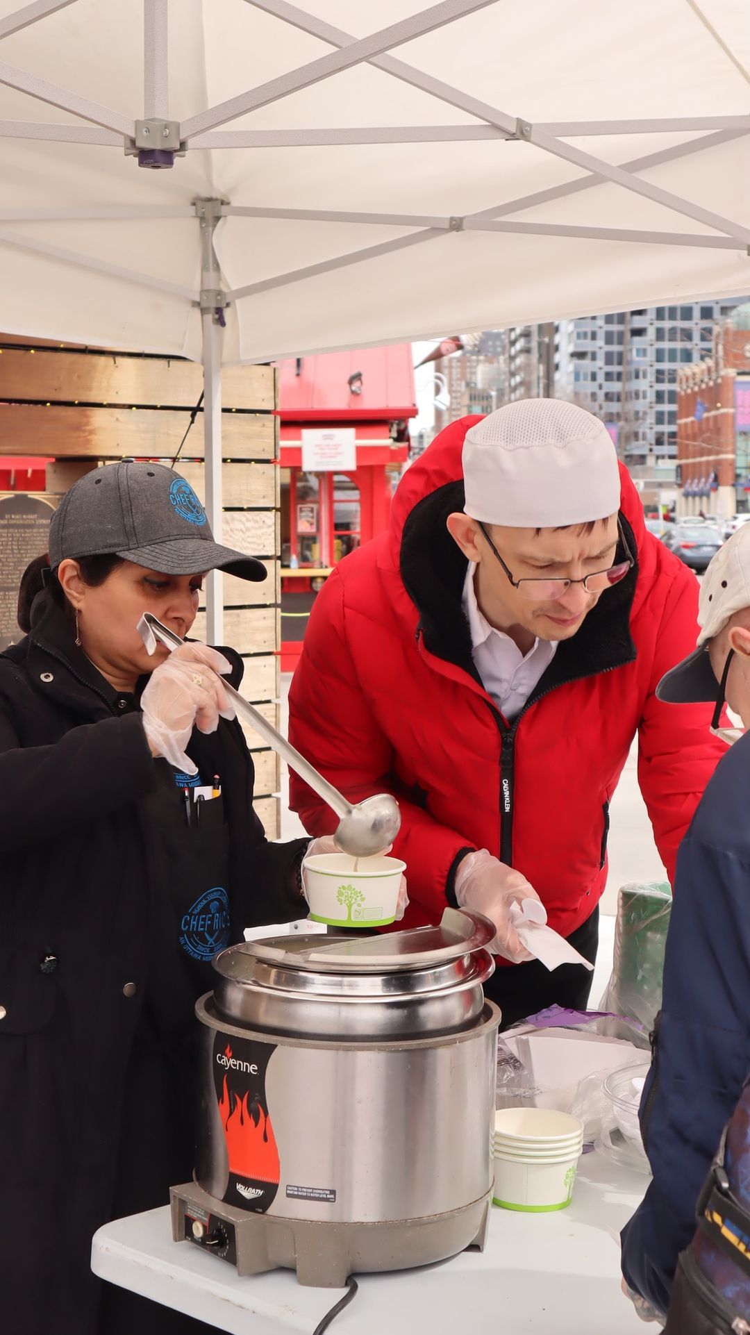 Chef Ric's at the ByWard Market - Free soup on the Plaza