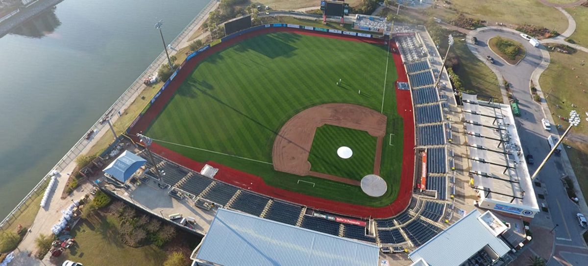 Pensacola Blue Wahoos at Biloxi Shuckers at Keesler Federal Park