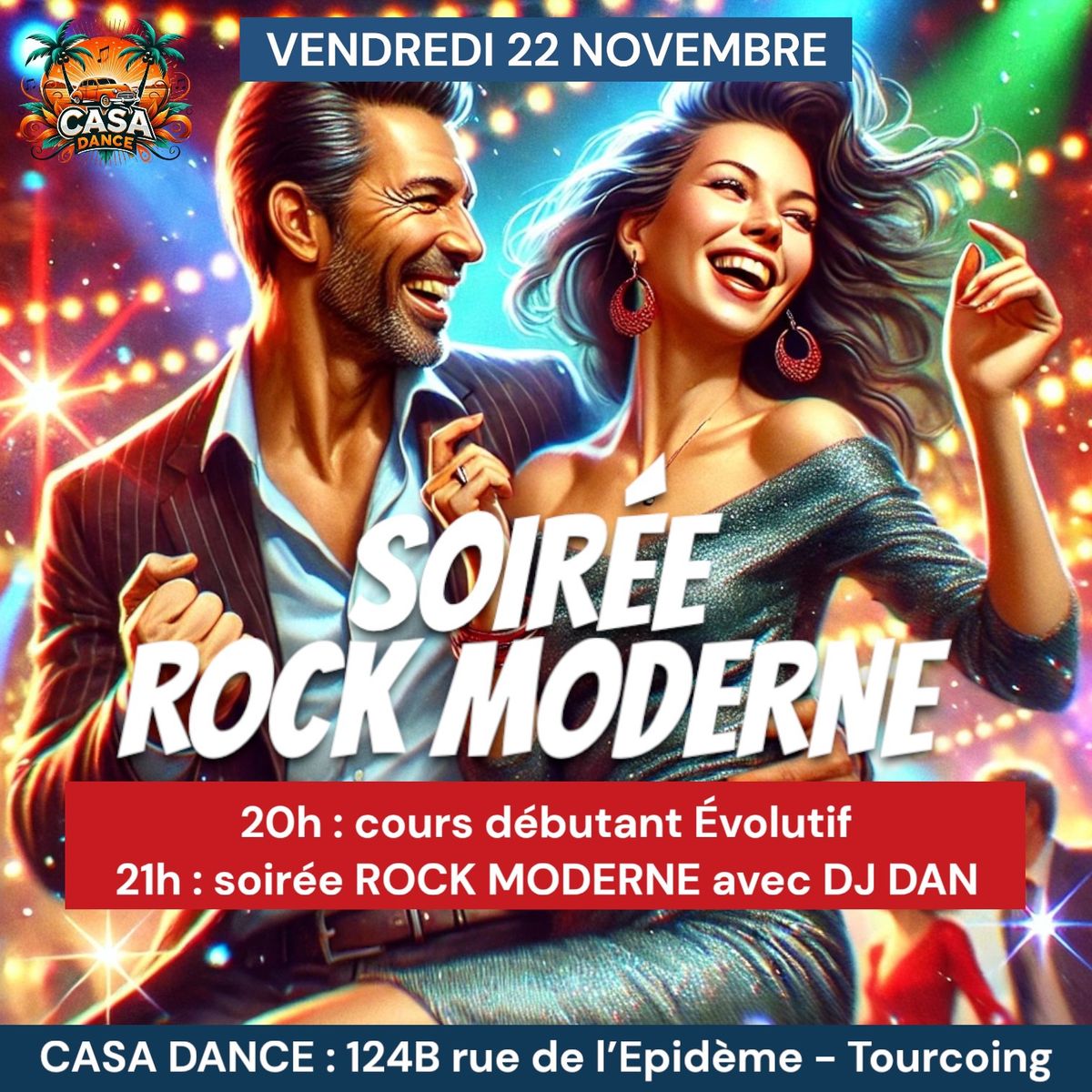 Soir\u00e9e Rock4T au Casa Dance - Tourcoing