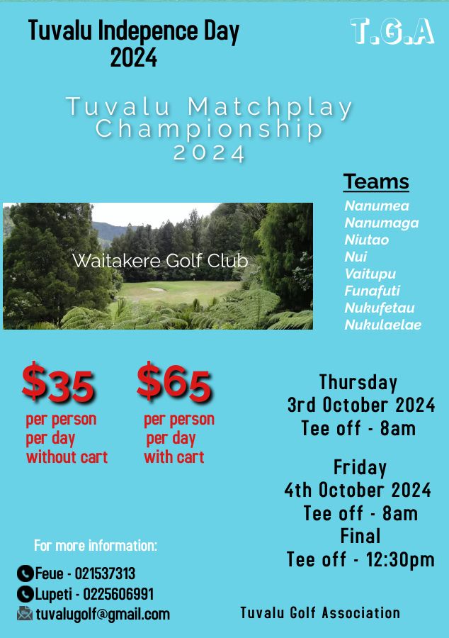 Tuvalu Matchplay Tournament 2024