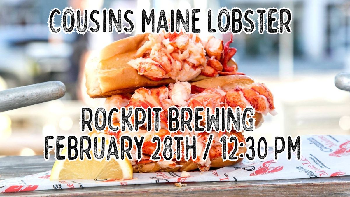 Cousins Maine Lobster food truck at Rockpit Brewing