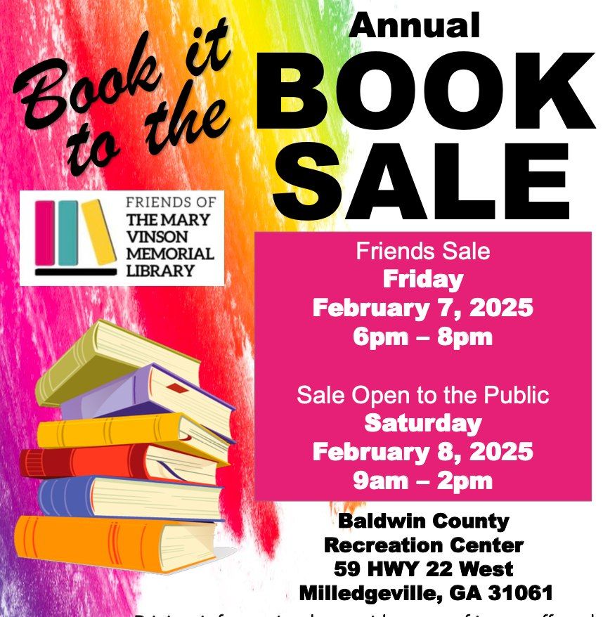 Annual Book Sale 