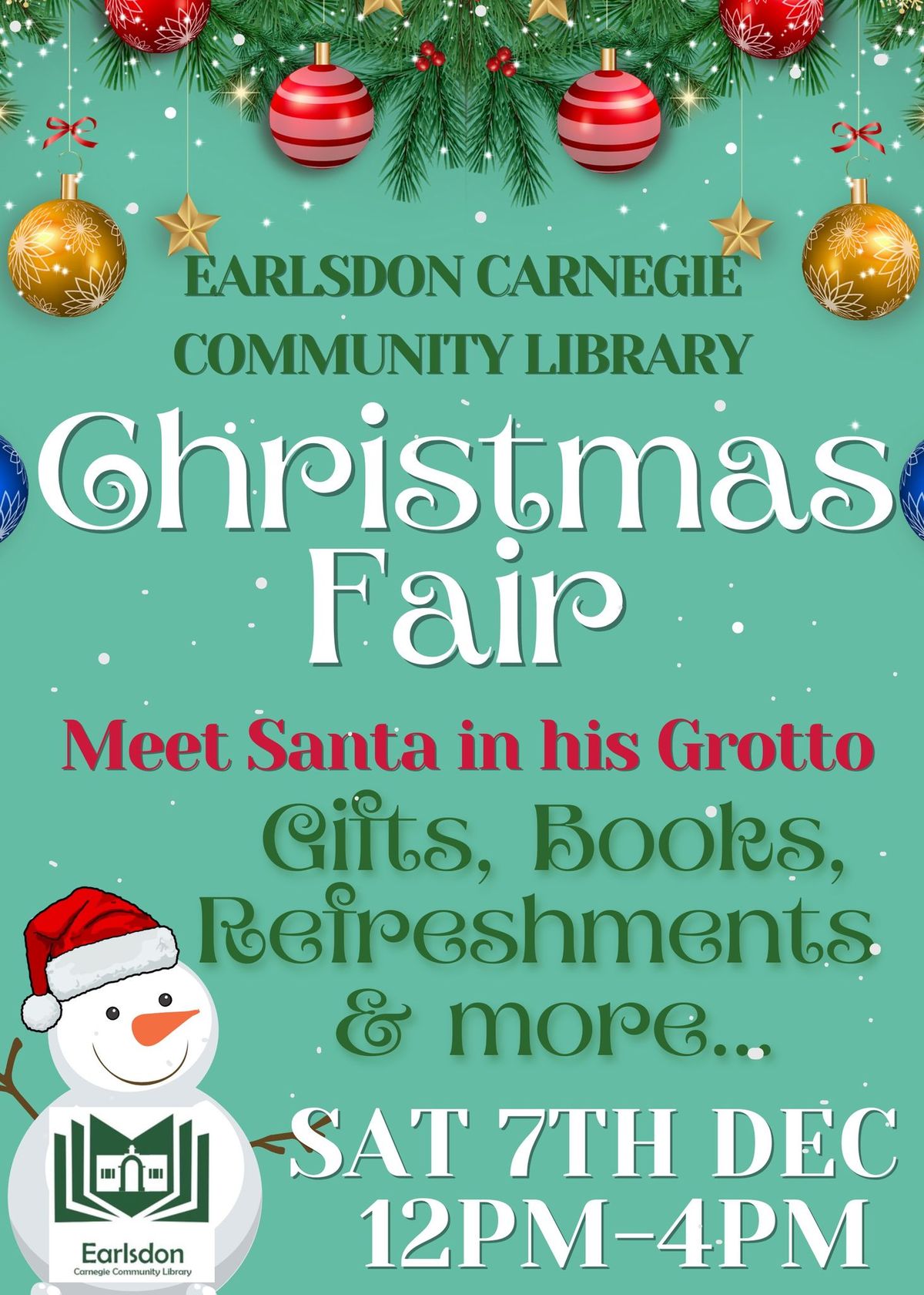 Earlsdon Library Christmas Fair 