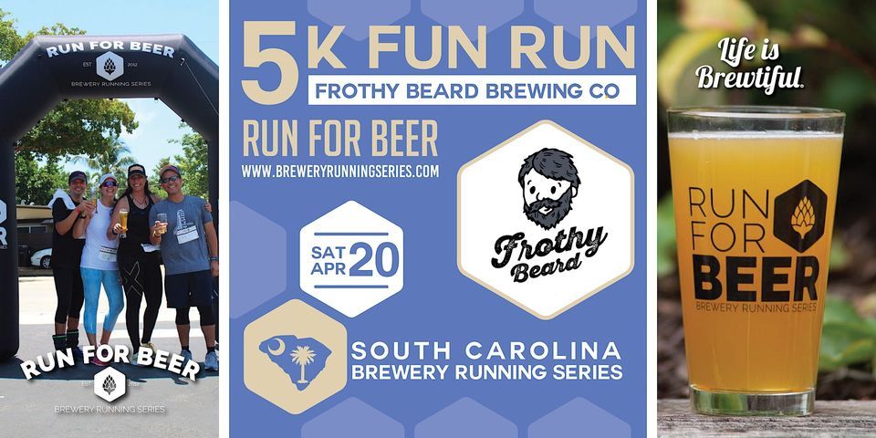 5k Beer Run + Frothy Beard (West Ashley) | 2024 SC Brewery Running Series