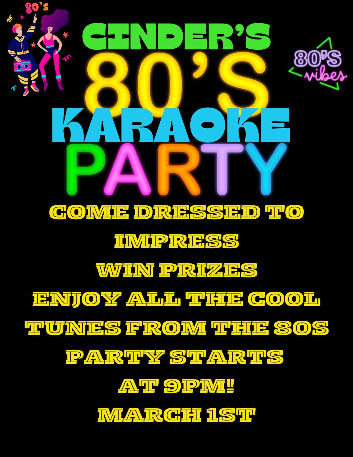 1980S KARAOKE BASH