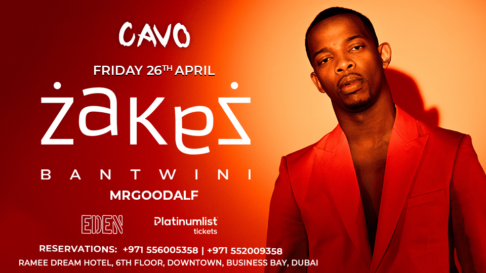 Eden presents Zakes Bantwini performing Live at Cavo