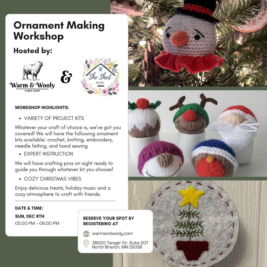 Ornament Making Worshop