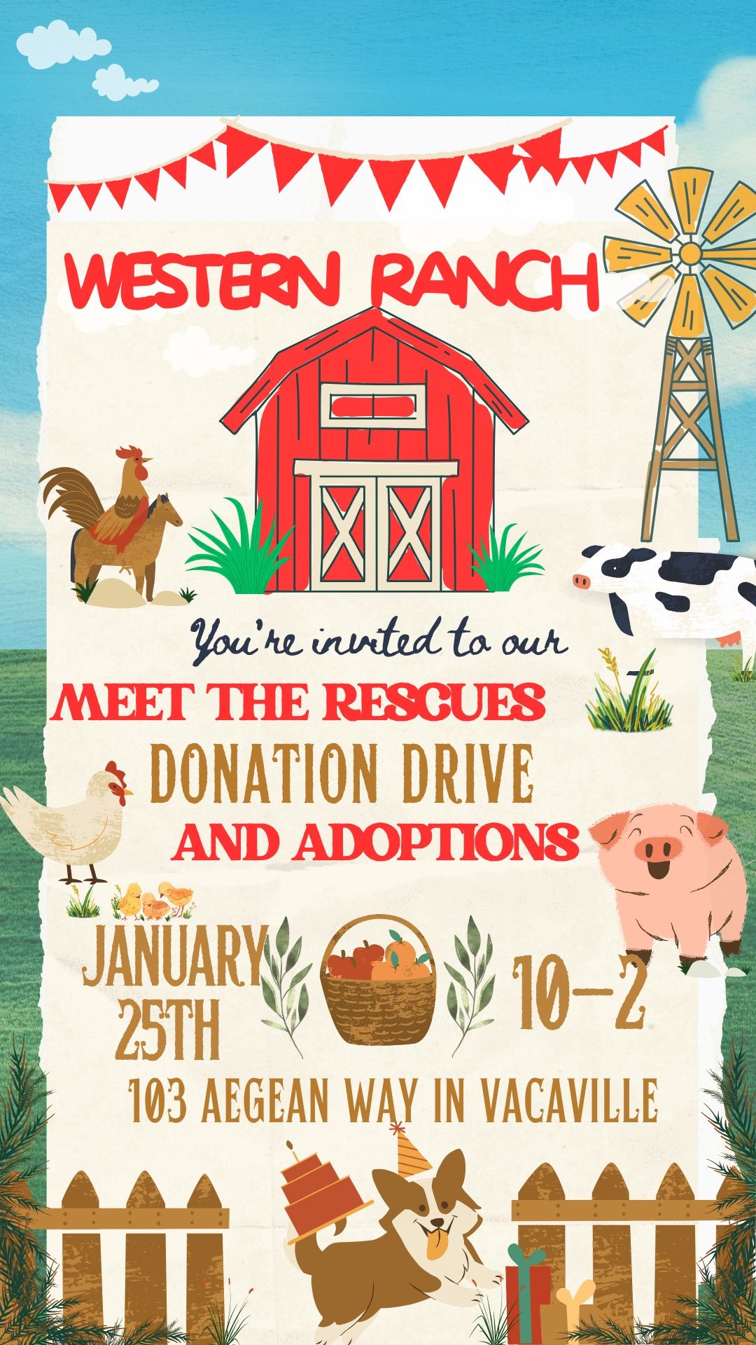 New Year, New Hope. A Pet Donation Drive 