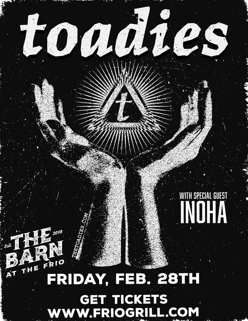 The Toadies Live at The Barn! With INOHA!