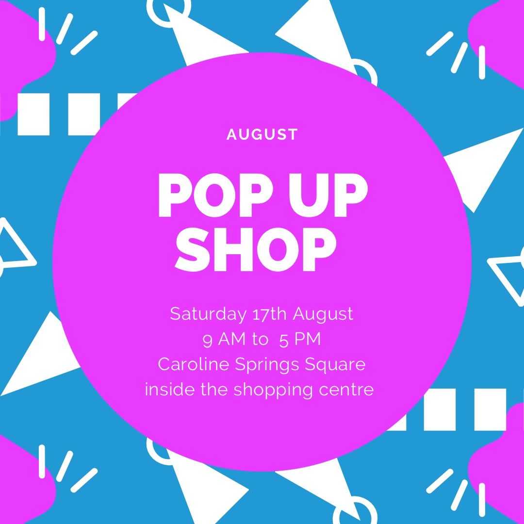 August Pop Up Shop 