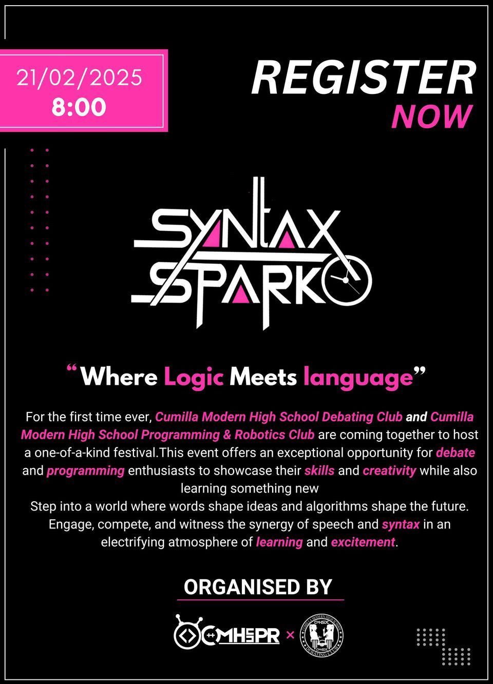 SyntaxSpark: Where Logic Meets Language!