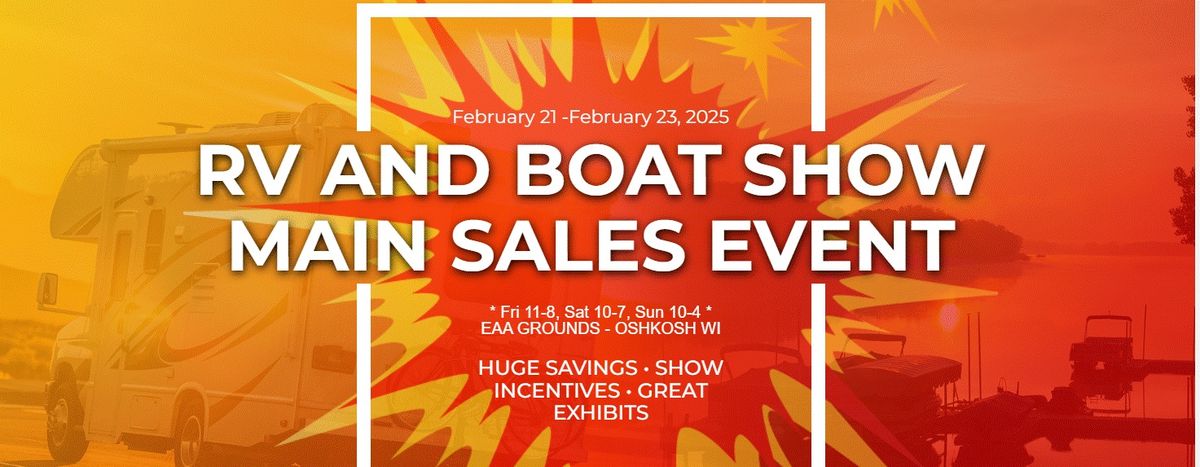 RV & Boat Main Sales Event