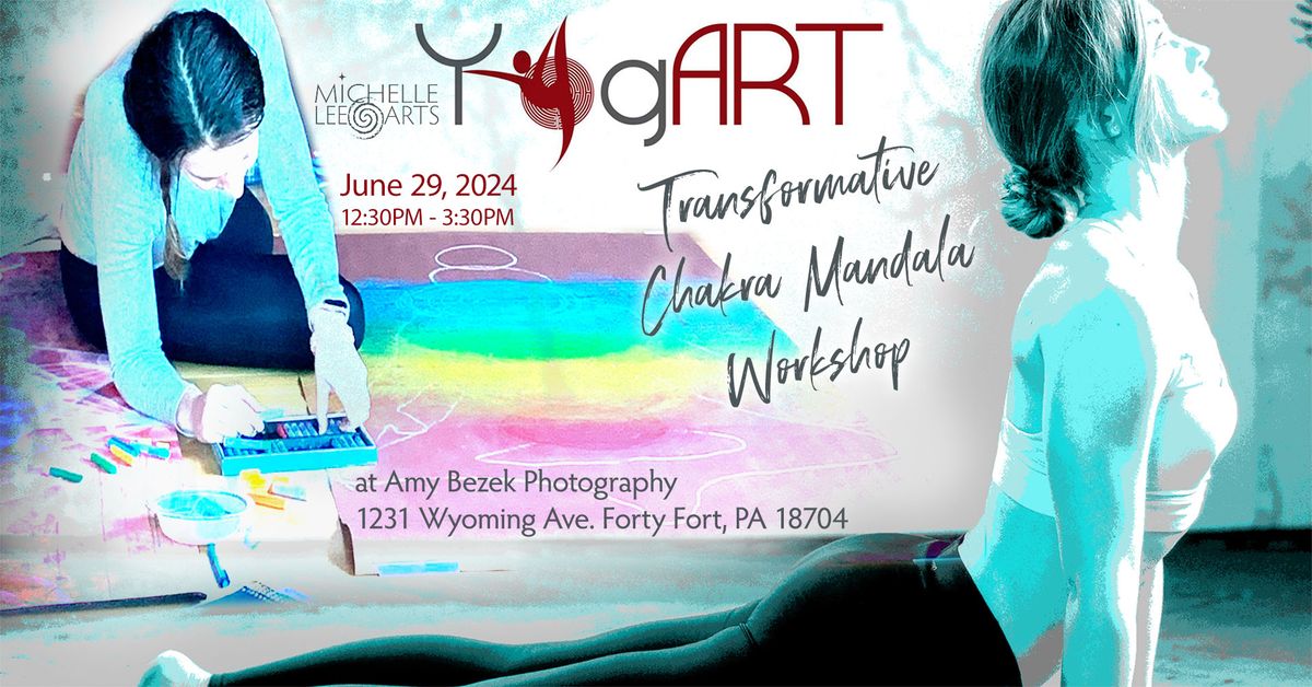 YogART\u00ae Transformative Chakra Mandala Workshop with Michele Lee Arts at Amy Bezek Photography   