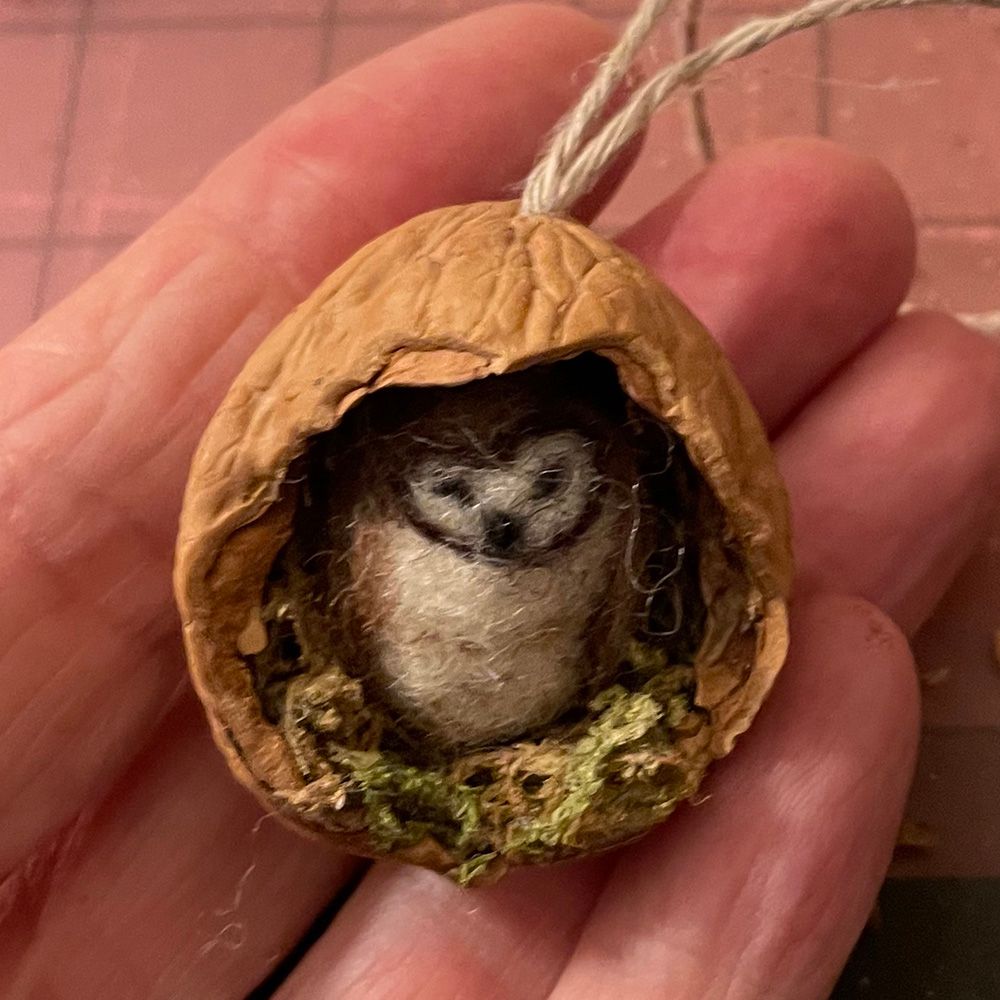 Miniature Needle Felted Bunny and Owl Workshop