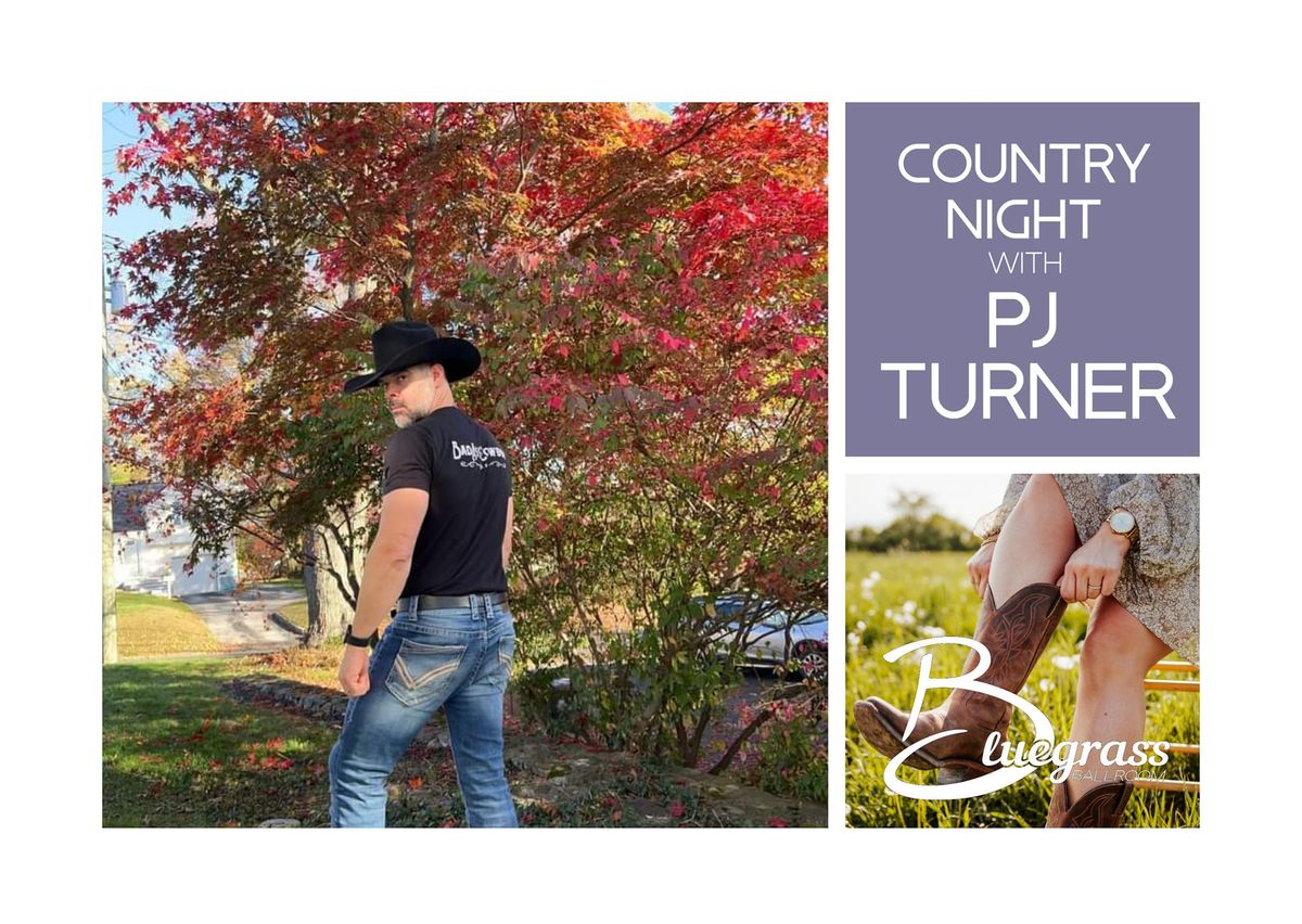 PJ Turner WCS Workshop plus Country Dance Party!