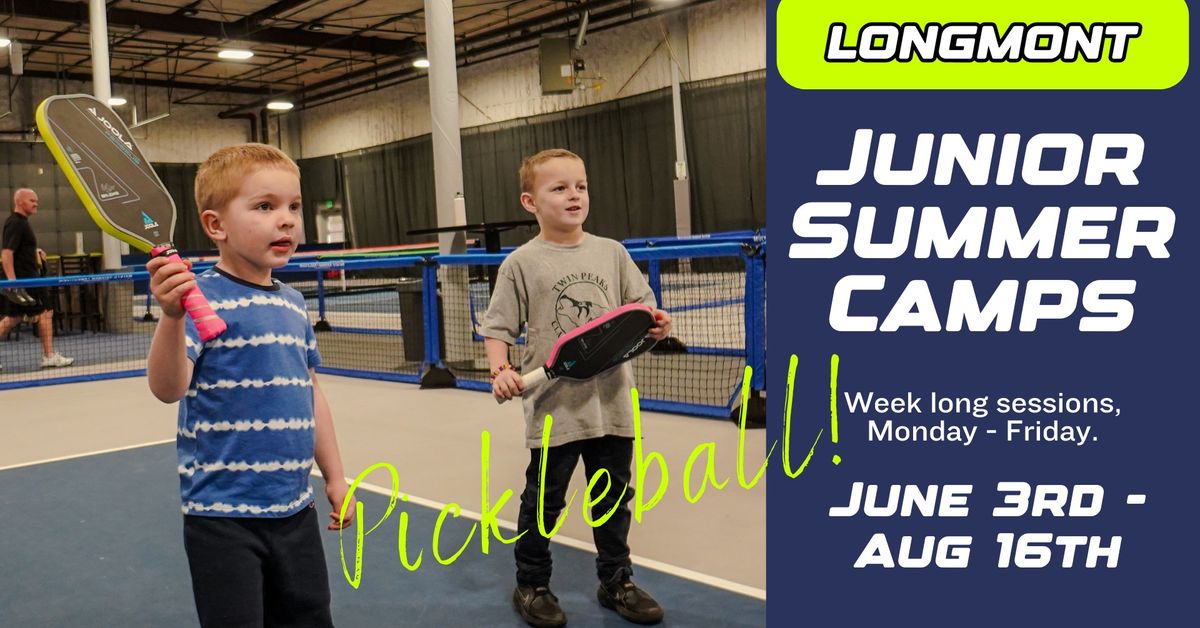 Junior Summer Pickleball Camp