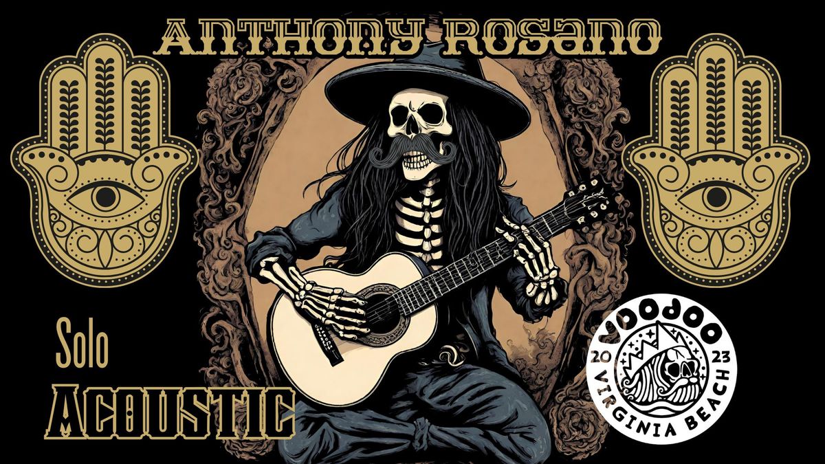 Anthony Rosano solo acoustic at Voodoo Brewing